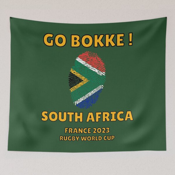 Item preview, RUGBY SPRINGBOK FAN DESIGN designed and sold by Volfoni2B.