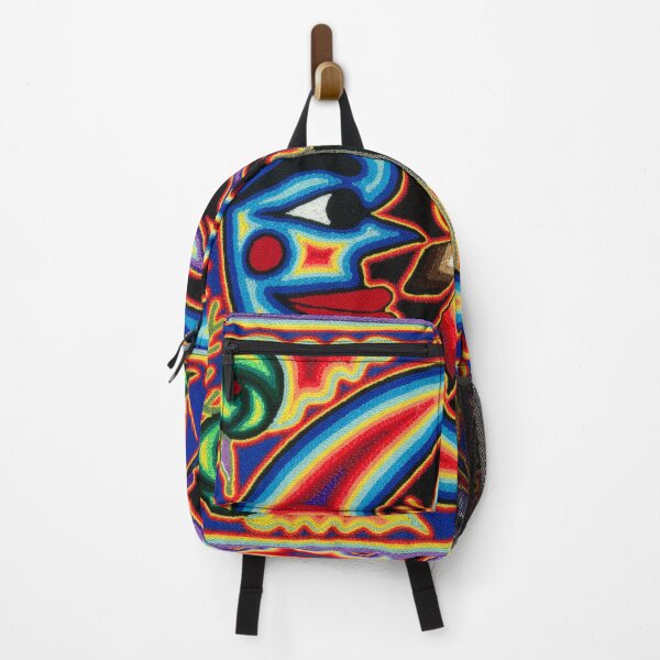 Item preview, Luna and shaman mexican huichol wixarika designed and sold by aramara-huichol.