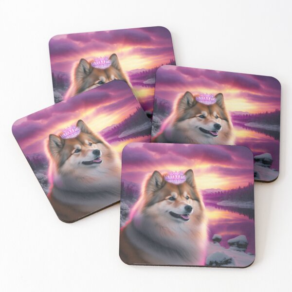 Item preview, Finnish Lapphund Portrait designed and sold by Nocturne  Paws.