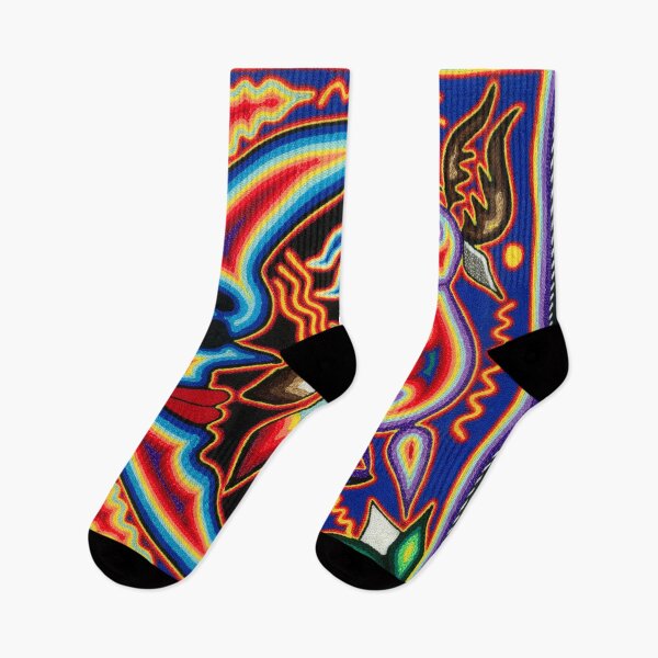 Item preview, Luna and shaman mexican huichol wixarika designed and sold by aramara-huichol.