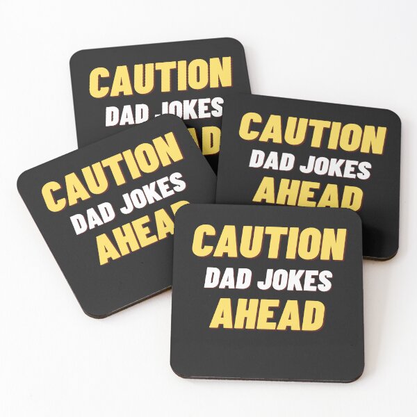 Item preview, Caution Dad Jokes Ahead designed and sold by Stickers  Designer.