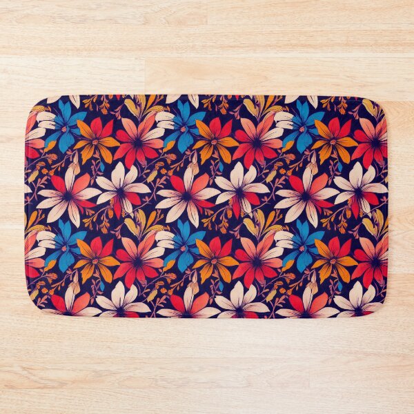 Item preview, Beautiful Colorful Flower Seamless Tile Pattern designed and sold by Gadgetaliciouss.