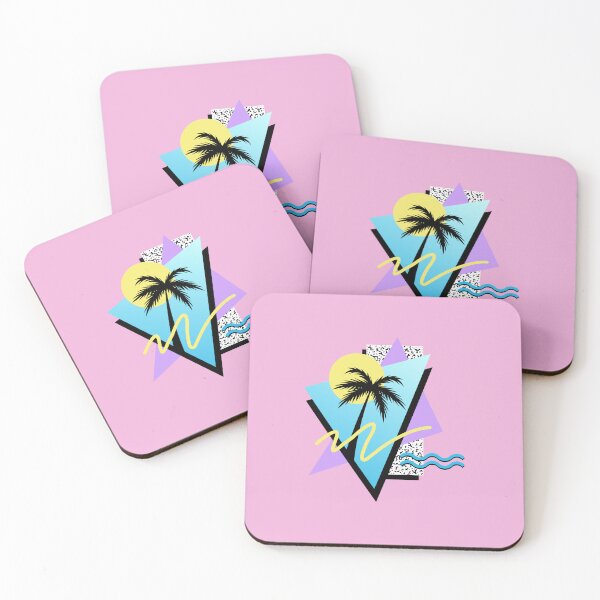 Item preview, Memphis Pattern 35 - Retro 90s / 80s / summer palmtree designed and sold by GraphicWave.