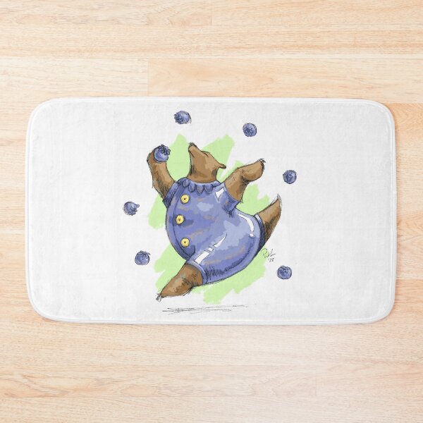 Item preview, Blueberry Bear - Bluebeary designed and sold by ArtByPMW.
