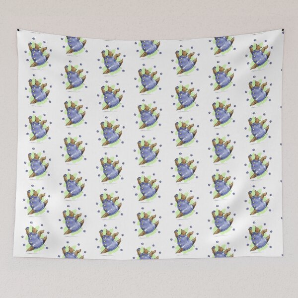 Item preview, Blueberry Bear - Bluebeary designed and sold by ArtByPMW.