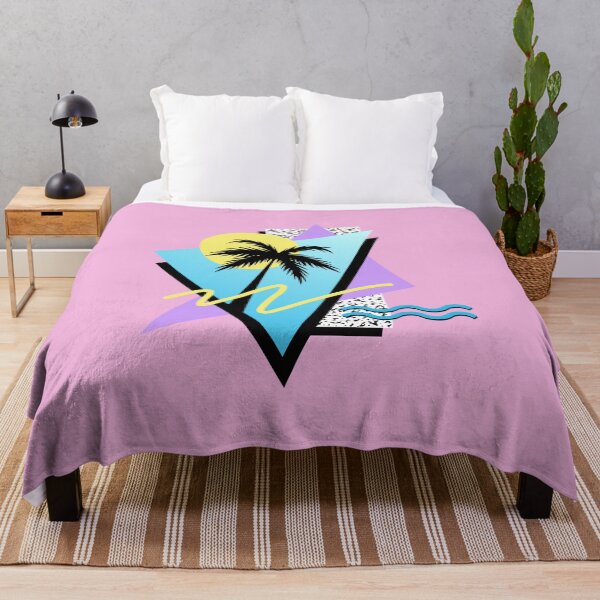 Item preview, Memphis Pattern 35 - Retro 90s / 80s / summer palmtree designed and sold by GraphicWave.