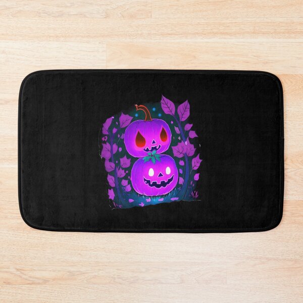 Item preview, Jack-O-Lanterns in the Enchanted Woods purple designed and sold by AmonRa16.