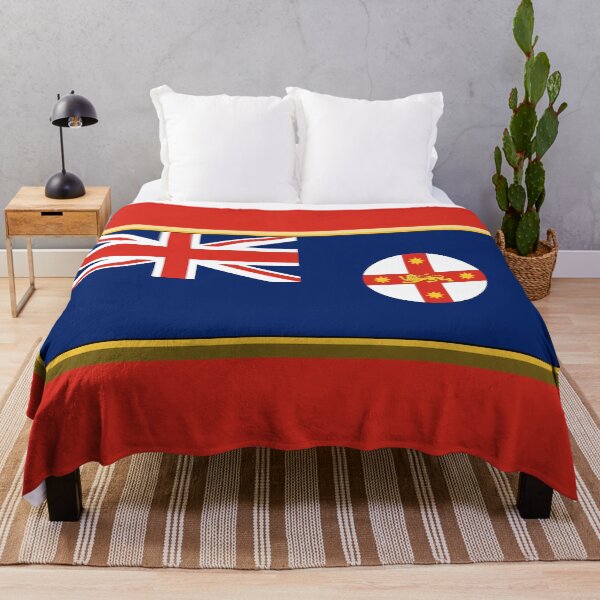 Item preview, NEW SOUTH WALES Flag Gifts, Masks, Stickers & Products (GF) designed and sold by mpodger.