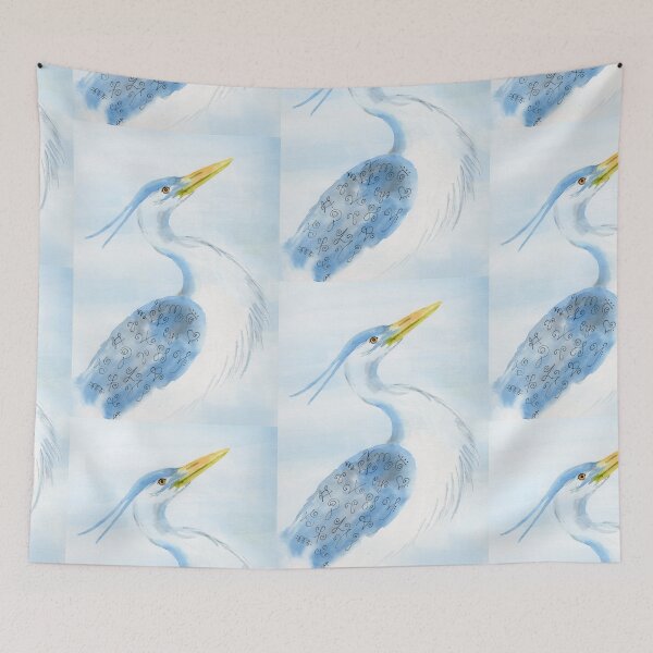 Item preview, Great Blue Heron Spirit Animal designed and sold by cpollio.