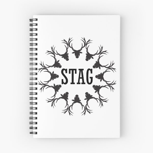 Item preview, Stag Party Wreath - Black designed and sold by Totalthrive.