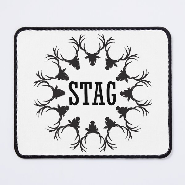 Item preview, Stag Party Wreath - Black designed and sold by Totalthrive.