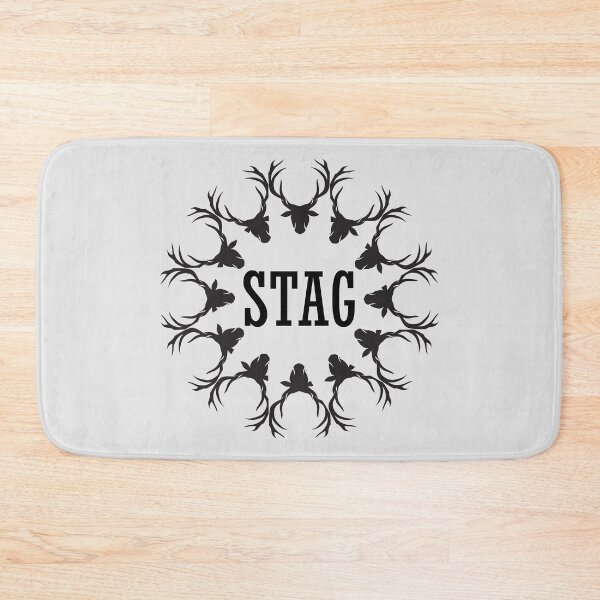 Item preview, Stag Party Wreath - Black designed and sold by Totalthrive.