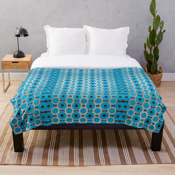 Artikelvorschau, blue geometric pattern entworfen und verkauft von QuikiPatterns.