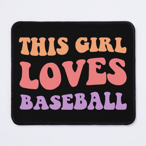 Item preview, This Girl Loves Baseball II designed and sold by Lemon Pepper.