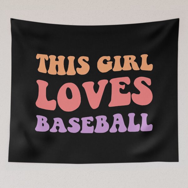 Item preview, This Girl Loves Baseball II designed and sold by Lemon Pepper.