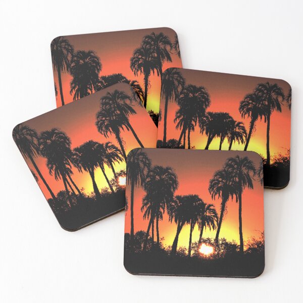 Item preview, palm trees,sunset designed and sold by cutecrazytshirt.