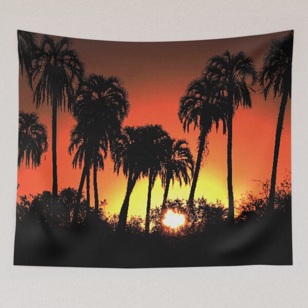 Item preview, palm trees,sunset designed and sold by cutecrazytshirt.