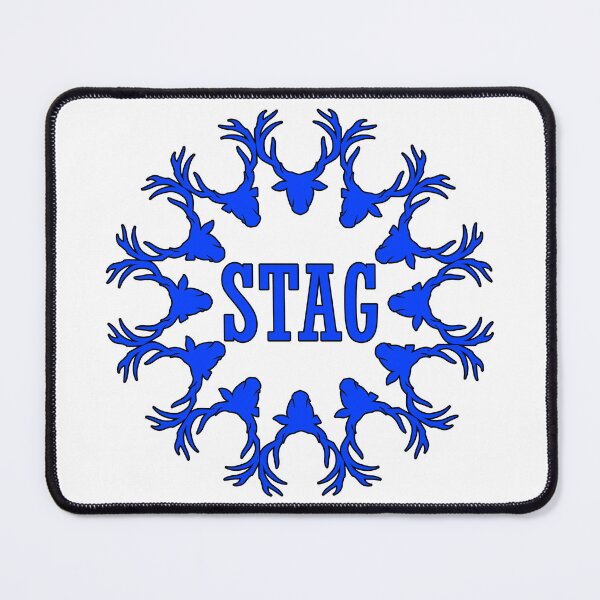 Item preview, Stag Party Wreath - Blue designed and sold by Totalthrive.