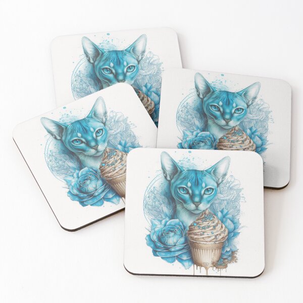 Item preview, Abyssinian Cute Portrait designed and sold by Nocturne  Paws.