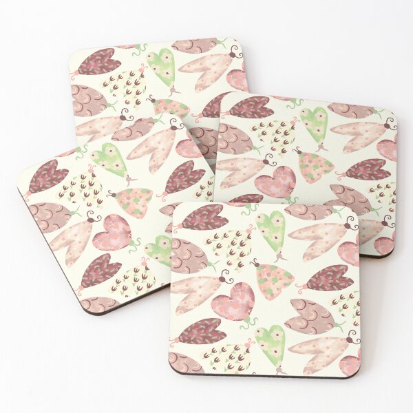 Item preview, Painted Patterned Moths  designed and sold by LeeAndCoco.