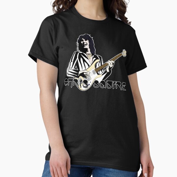 Item preview, Chris Squire YES 77 t-shirt designed and sold by Retro Prog TShirt.