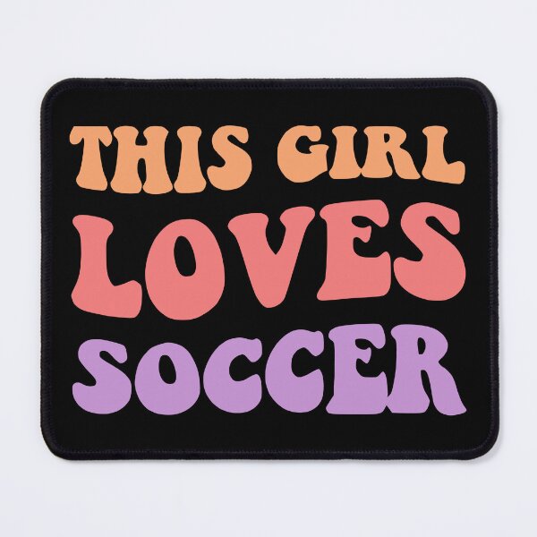 Item preview, This Girl Loves Soccer II designed and sold by Lemon Pepper.
