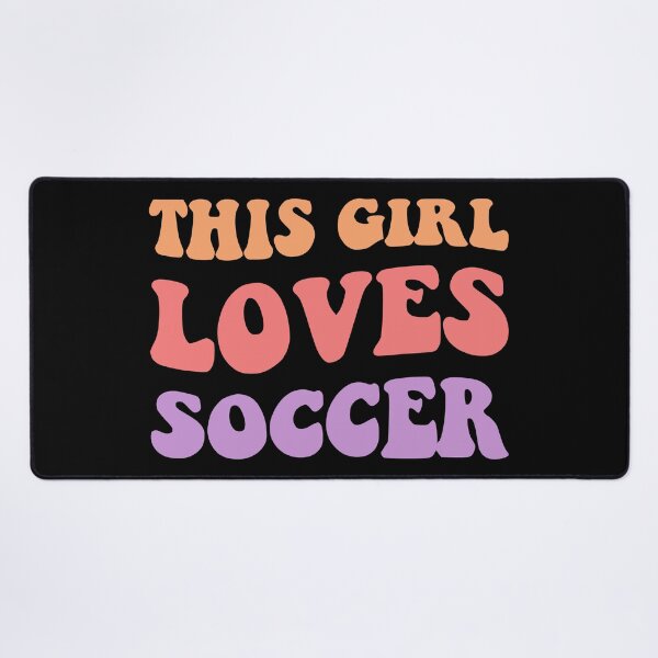 Item preview, This Girl Loves Soccer II designed and sold by Lemon Pepper.
