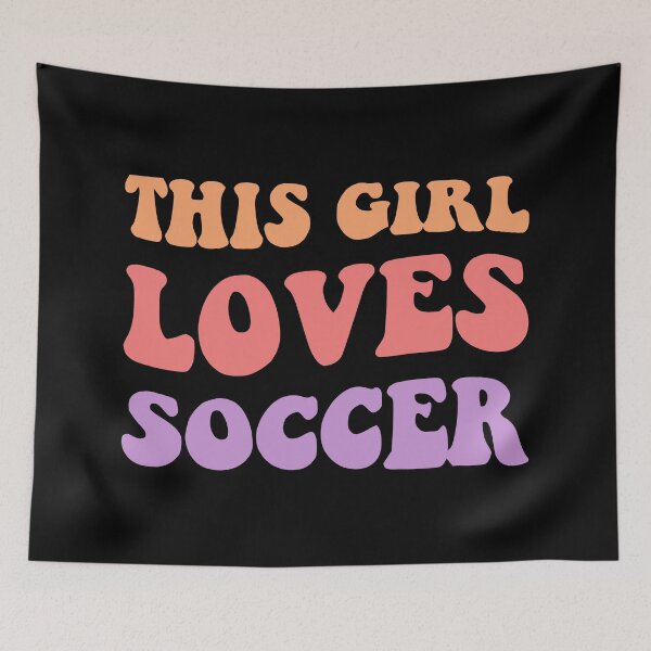Item preview, This Girl Loves Soccer II designed and sold by Lemon Pepper.