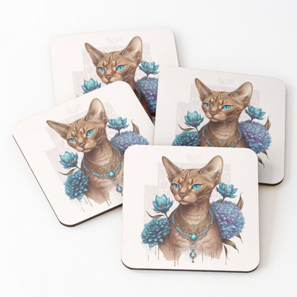 Item preview, Abyssinain Cat Beauty designed and sold by Nocturne  Paws.