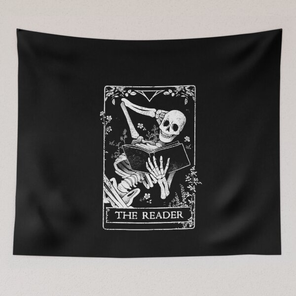 Item preview, The Reader - Death Skull Book Gift designed and sold by EduEly.