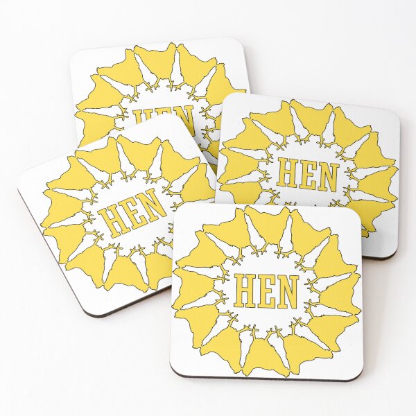 Item preview, Hen Party Wreath - Yellow designed and sold by Totalthrive.