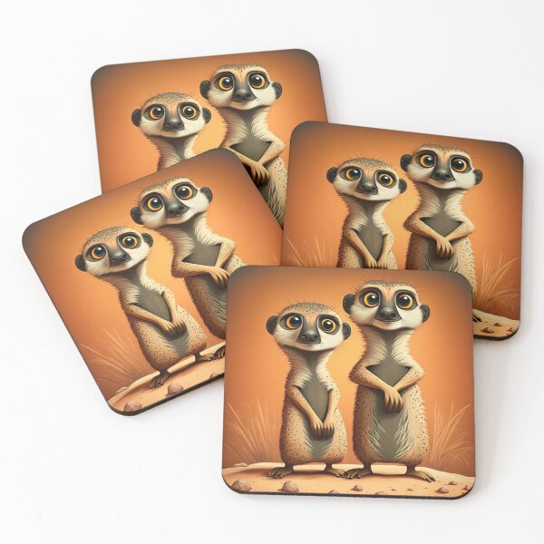 Item preview, Funky Meerkats designed and sold by NeonNostalgist.