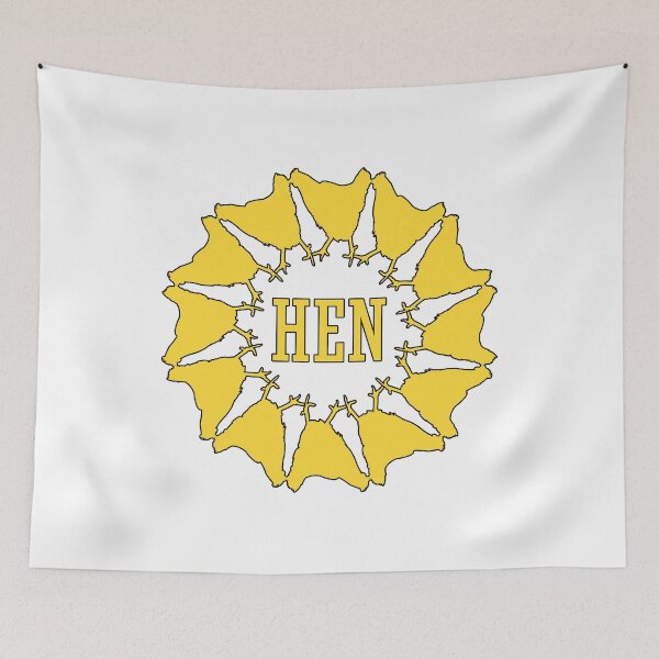 Item preview, Hen Party Wreath - Yellow designed and sold by Totalthrive.