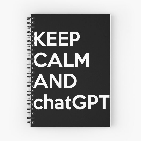 Item preview, keep calm and chatgpt designed and sold by basitcv.