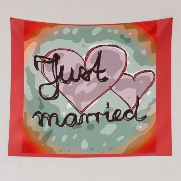 Item preview, Just married designed and sold by Breizhbrandy.