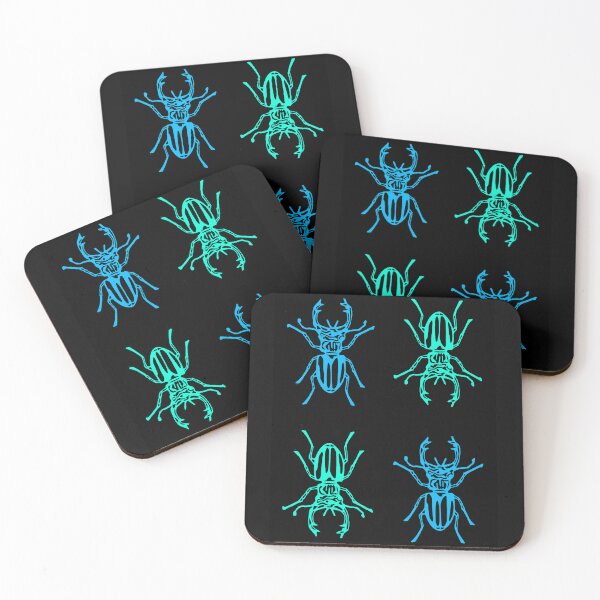 Item preview, Stag Beetles Quad designed and sold by Ashencold.