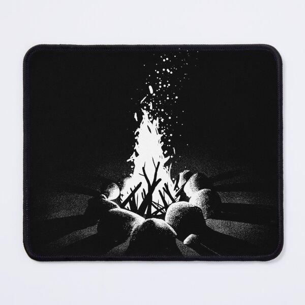 Item preview, Campfire (black and white) designed and sold by Jason-Schmucker.