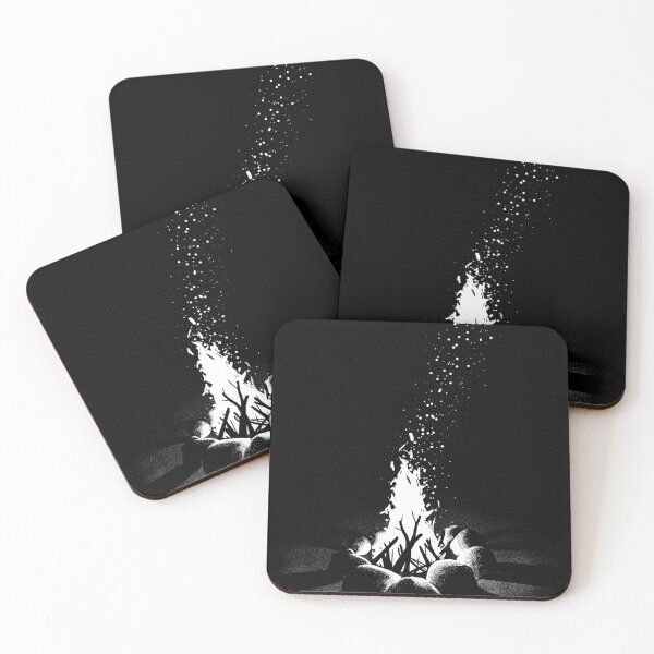 Item preview, Campfire (black and white)  designed and sold by Jason-Schmucker.
