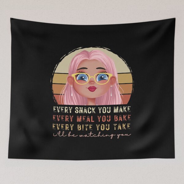 Item preview, every snack you make. aesthetic pink hair girl designed and sold by sensualita.