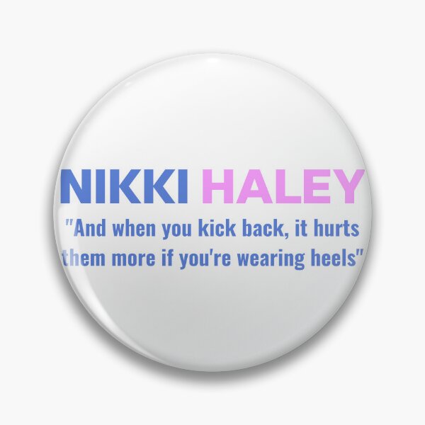 Item preview, Nikki Haley Quote designed and sold by cottagecorococo.