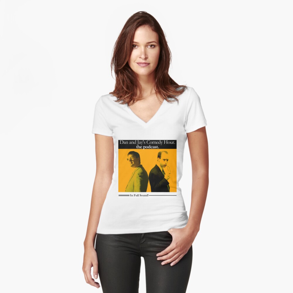 Item preview, Fitted V-Neck T-Shirt designed and sold by stolendress.