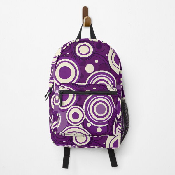 Item preview, violet geometric pattern designed and sold by QuikiPatterns.