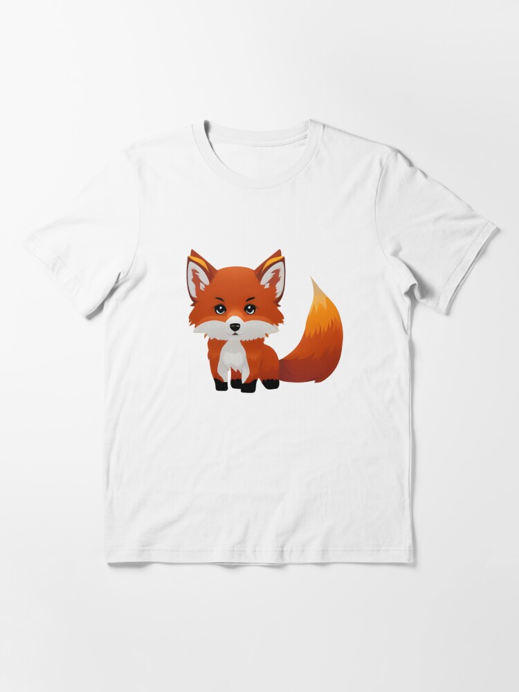 Cute fire racoon kit, cartoon drawing, Ai Generated Art  Kids T-Shirt for  Sale by AC Chidiac