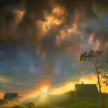 Artwork thumbnail, Sun Rays by Igor Zenin Art