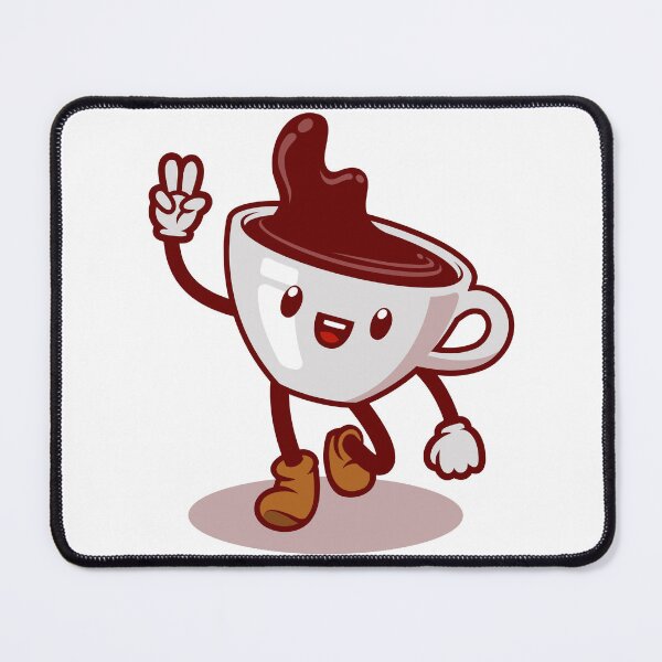 Item preview, Coffee cup cartoon character designed and sold by Tony J.