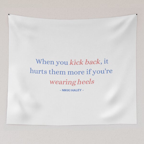 Item preview, nikki haley quote minimalist  designed and sold by cottagecorococo.