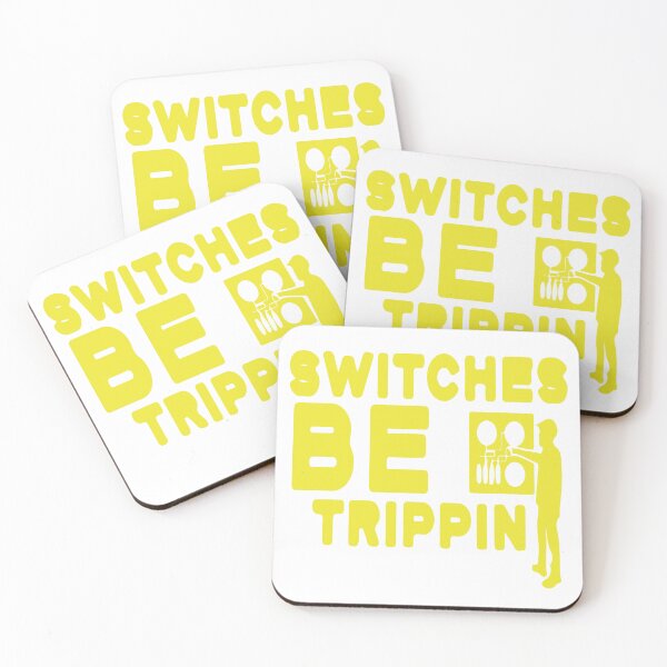 Item preview, Funny Switches Be Trippin Shirt Electrician Electrical Box T-Shirt designed and sold by ABDELHADI ELHATOUIGUI.