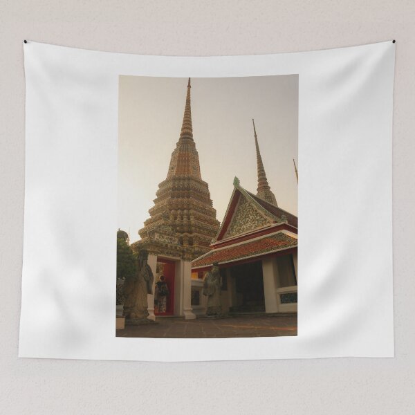Item preview, Fourth entrance view to Phra Chedi Rai at Wat Pho designed and sold by kall3bu.