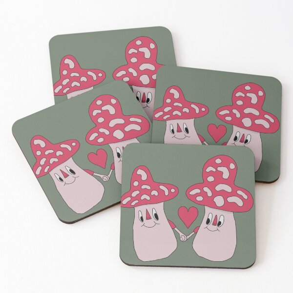 Item preview, Mushrooms in Love designed and sold by Fungus Mungus.