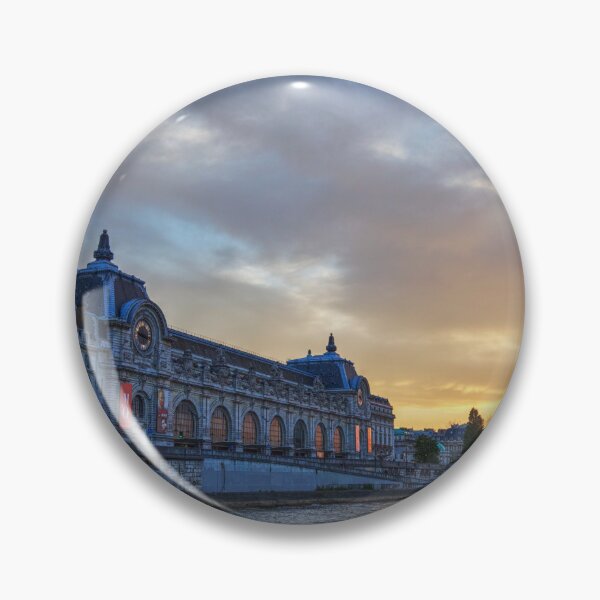 Item preview, The Orsay Museum At Sunset, On The River Seine designed and sold by Paul Thompson Photography.